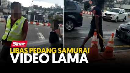 Libas pedang samurai video lama