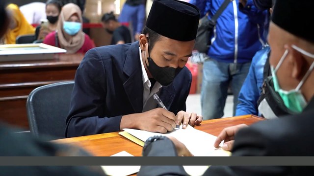 Wujud Presisi Polresta Mojokerto beri Fasilitas Gedung dan Hak Akad Nikah Tahanan