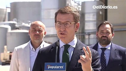 Feijóo insiste en la falsedad de que el Gobierno "duplica sus ingresos" por el alza del combustible