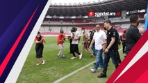 Didampingi Anies Baswedan, Mesut Ozil Kunjungi Stadion Utama Gelora Bung Karno