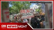 Groups condemn violent dispersal of protesters on Marcos' proclamation | News Night