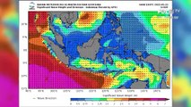 BMKG Peringati Adanya Gelombang Tinggi Hingga 4 Meter di Wilayah Perairan Indonesia