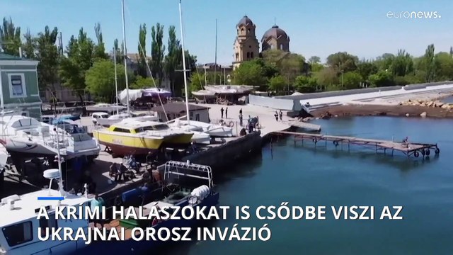 Bezárnak a krími halászati vállalkozások az ukrajnai orosz invázió miatt