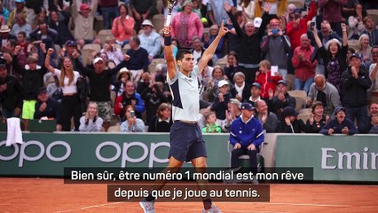 Roland-Garros - Alcaraz : "J'aime ce genre de bataille"