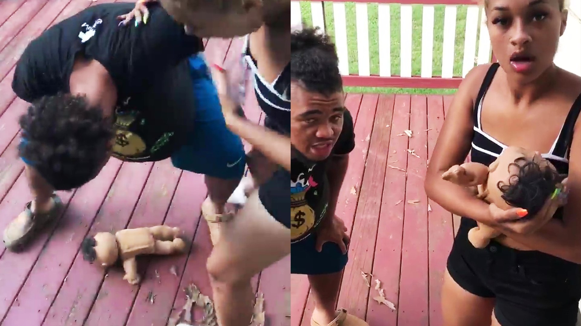 ⁣'Girl asks mom to let her 'pregnant' brother back in the house *Comedy Sketch*'
