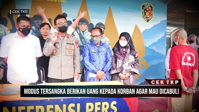 CEK TKP : Polda Lampung Ungkap Kasus Pencabulan Anak di Bawah Umur (3/3)