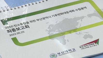 [부산] 2050 탄소 중립 도시 이행계획 공개 / YTN