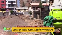 Huancayo: Tras colapso del techo en nosocomio El Carmen, obras en nuevo hospital están paralizadas