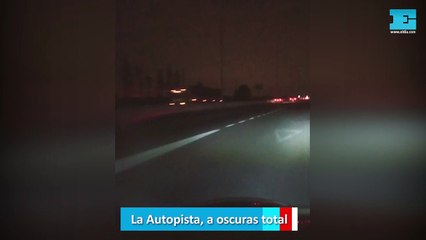 La Autopista, a oscuras total