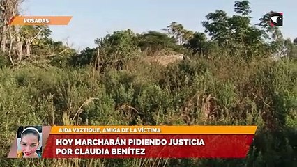 Hoy marcharán pidiendo justicia por Claudia Benítez