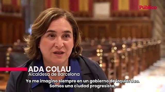 Ada Colau: sobre un posible pacto con ERC