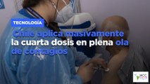 Chile aplica masivamente la cuarta dosis en plena ola de contagios