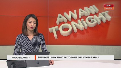 WEF: Subsidies up by RM40 bil to tame inflation - Zafrul