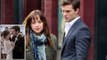 Jamie Dornan and Dakota Johnson walked past each other coldly after 