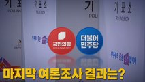 [나이트포커스] 마지막 여론조사 결과는? / YTN