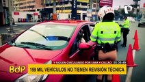 En Lima y Callao solo el 40% de vehículos tiene revisión técnica