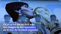 Un avion en hommage à Maradona dévoilé en Argentine