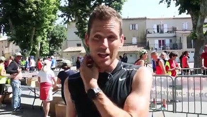 Vincent Bayard : "On a pu profiter des supers paysages du coin"