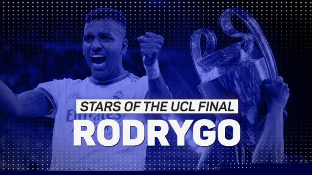 Stars of the Champions League final: Rodrygo