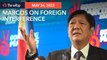Marcos vows to thwart interference from outside powers