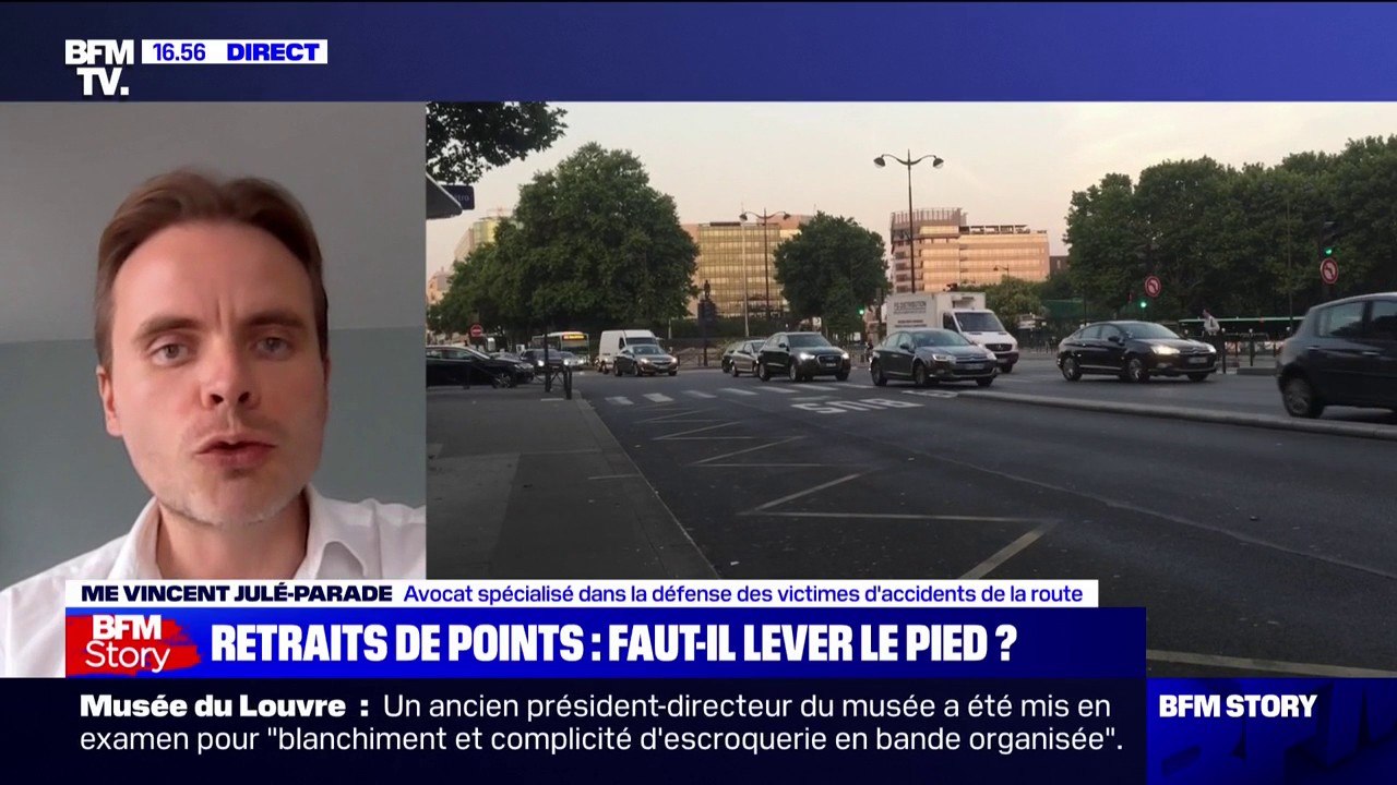 Vers la fin du retrait de points pour les petits excès de vitesse? Me Julé-Parade critique la mesure