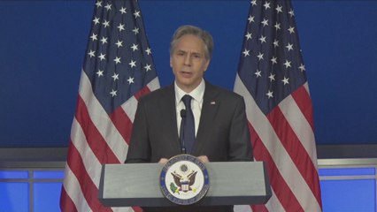 كلمة بلينكن بشأن أوكرانيا والملف الصيني