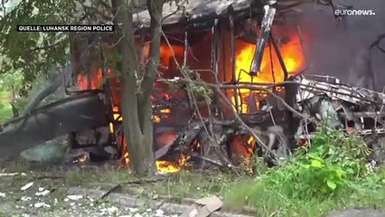 Russland bombardiert Städte im Donbas