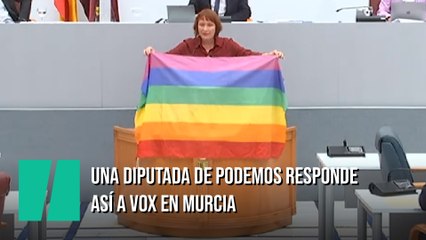Una diputada de Podemos en Murcia responde así a Vox