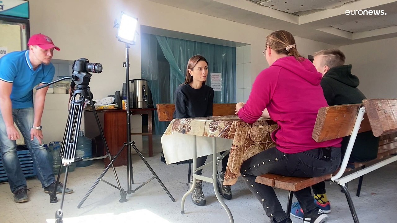 Dejar atrás toda una vida en Jersón: el relato de una familia ucraniana