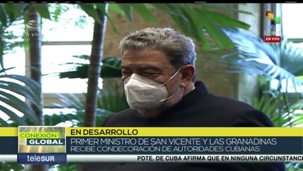 Cuba otorga la Orden José Martí a Ralph Gonsalves