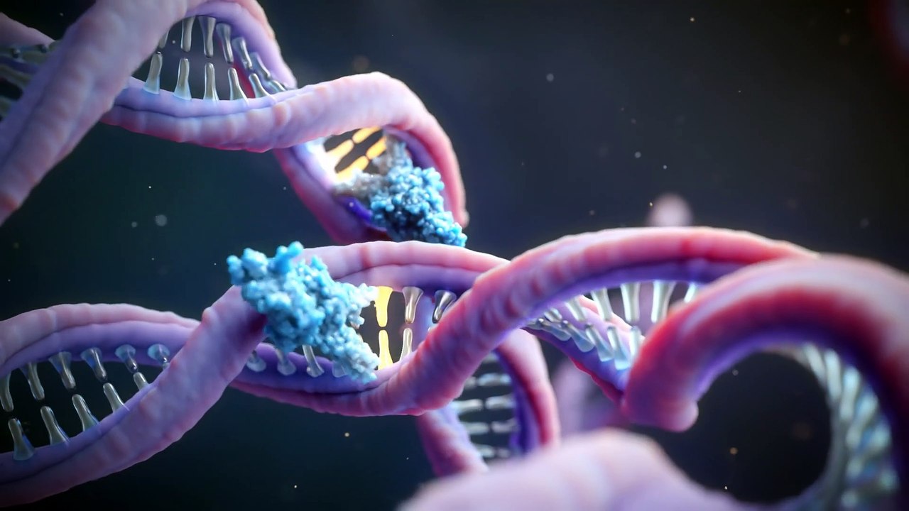 DNA  activation HD 3D animation