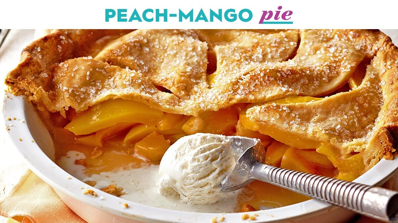 How to Make Peach-Mango Pie