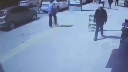 EGO otobüsünün 7 araca çarptığı kazada 1 kişi yaralandı