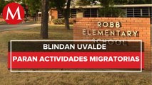 'Blindan' Uvalde tras tiroteo en primaria; frenan actividades migratorias