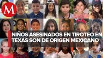 De origen mexicano, la mayoría de niños asesinados en tiroteo en escuela de Texas, reitera cónsul