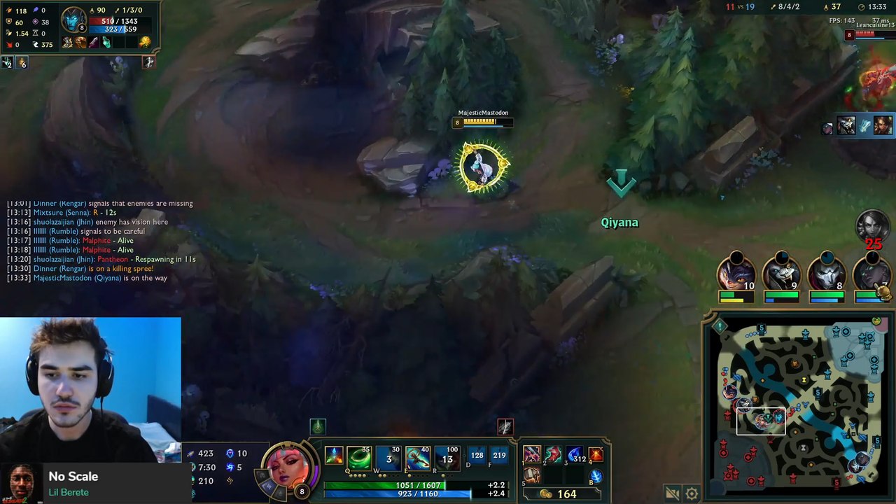 O clipe foi retirado da stream na Twitch de JohnnyFastTV — Vídeo: JohnnyFastTV/Twitch