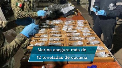 SSPC presume aseguramientos de la Marina a crimen organizado por más de 4 mmdp