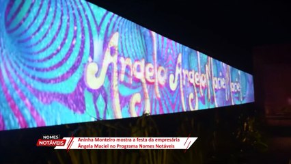 Nomes Notáveis recebe Sula Miranda e comparece à festa de Ângela Maciel