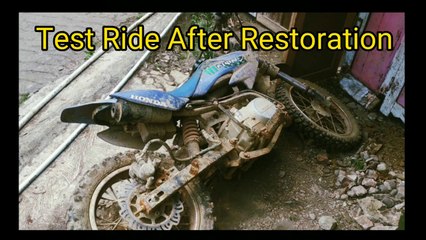 Test Ride After Restoration Mini Trail
