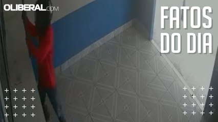 Dupla usa marreta para assaltar correspondente bancário em plena luz do dia no Pará