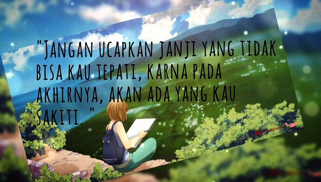 Kumpulan kata-kata bijak/quotes/petuah sub indonesia | part 1