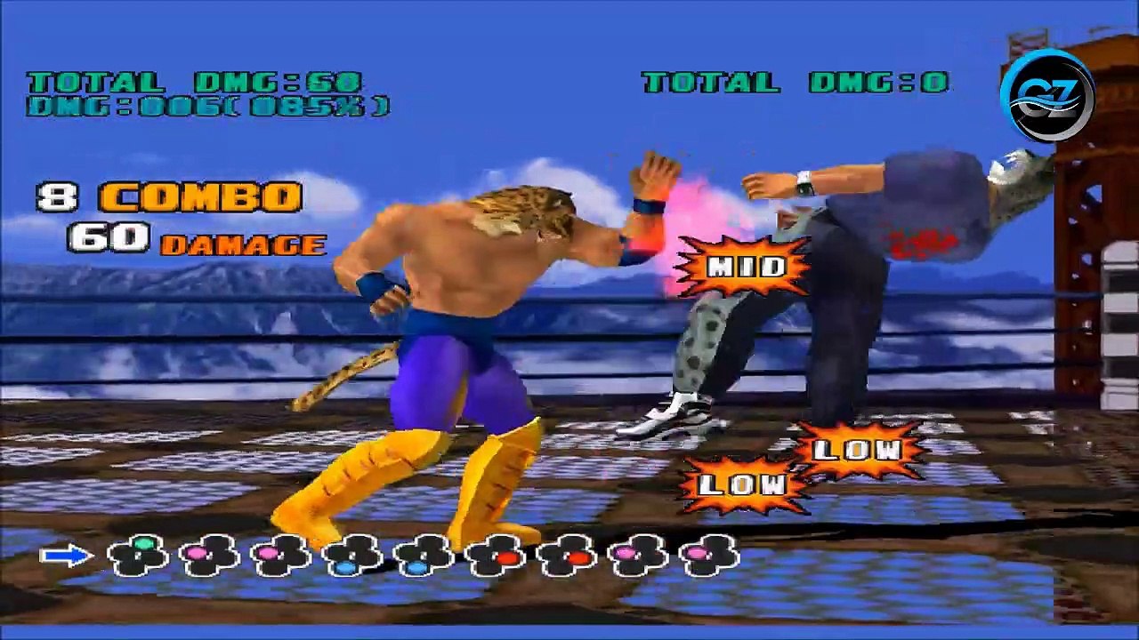Tekken 3 King Different Combo Part7