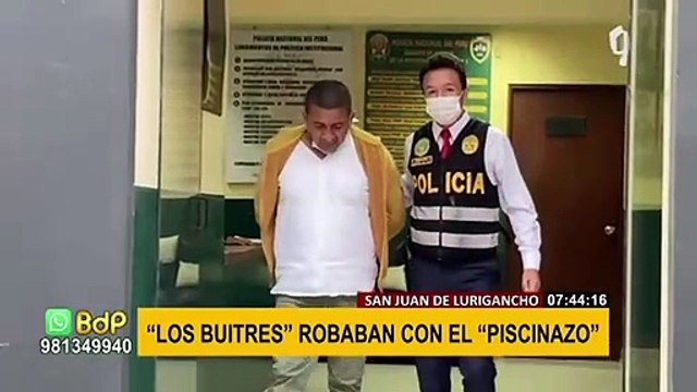 PNP aplica plan cerco y captura a delincuentes que robaban bajo modalidad del Piscinazo