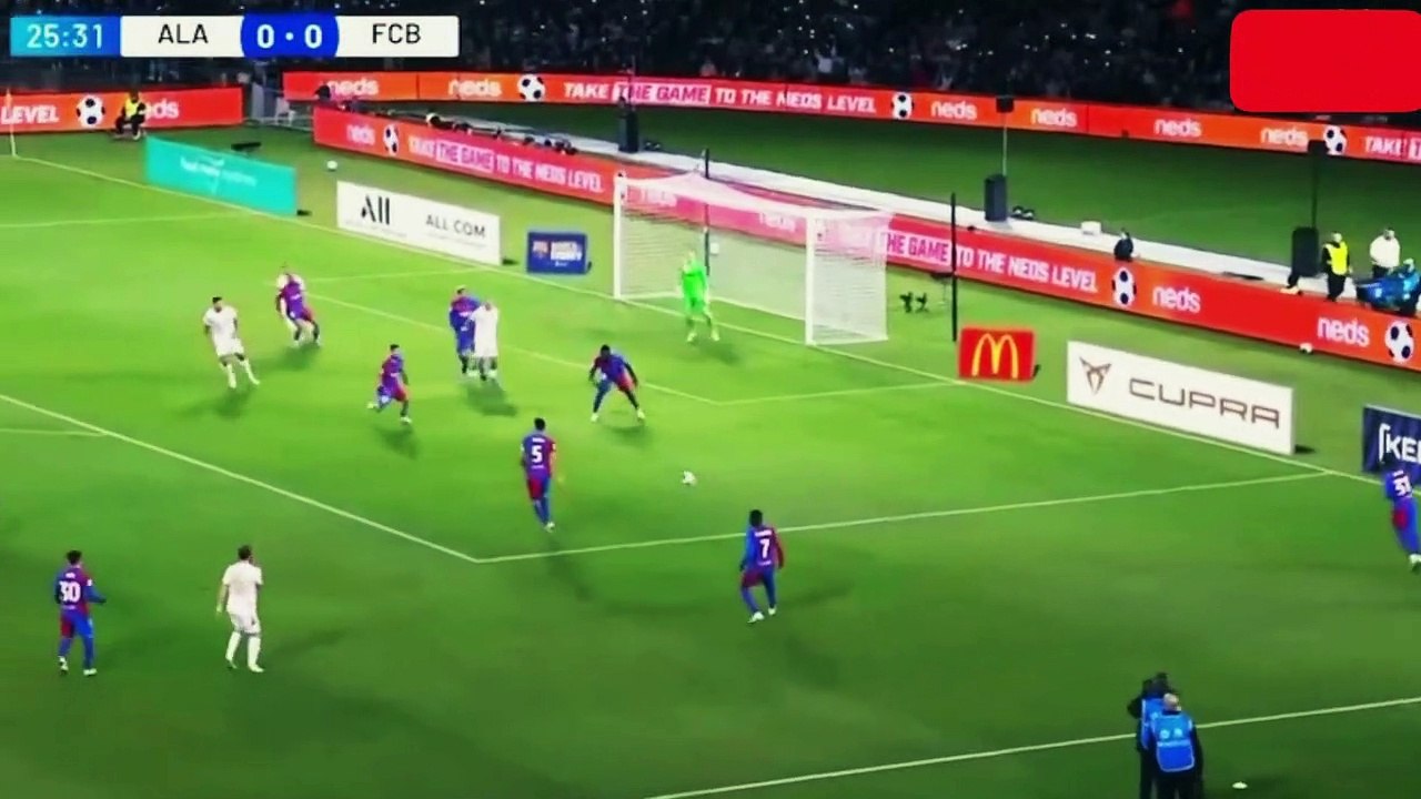 ملخص مبارة برشلونة ضد نجوم استراليا 3-2