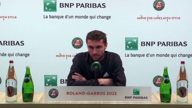 Roland-Garros 2022 - Gilles Simon : Je ne voulais pas être gêné... je voulais gagner !