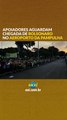 Apoiadores aguardam chegada de Bolsonaro no Aeroporto da Pampulha