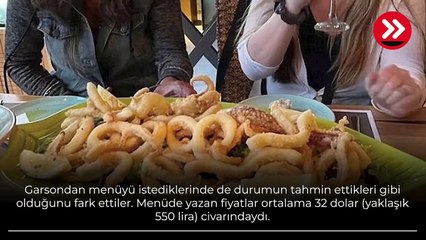 26 bin TL'lik yemek şoku! ABD'li turistin Yunanistan tatili kâbusa döndü