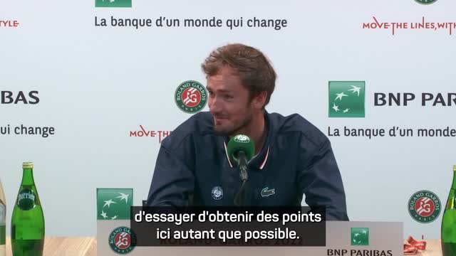 Roland-Garros - Medvedev : Si je ne peux pas jouer, je vais rester à la maison
