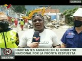 Caracas | Atienden a 39 familias afectadas por fuertes deslaves y lluvias en la Parroquia Altagracia