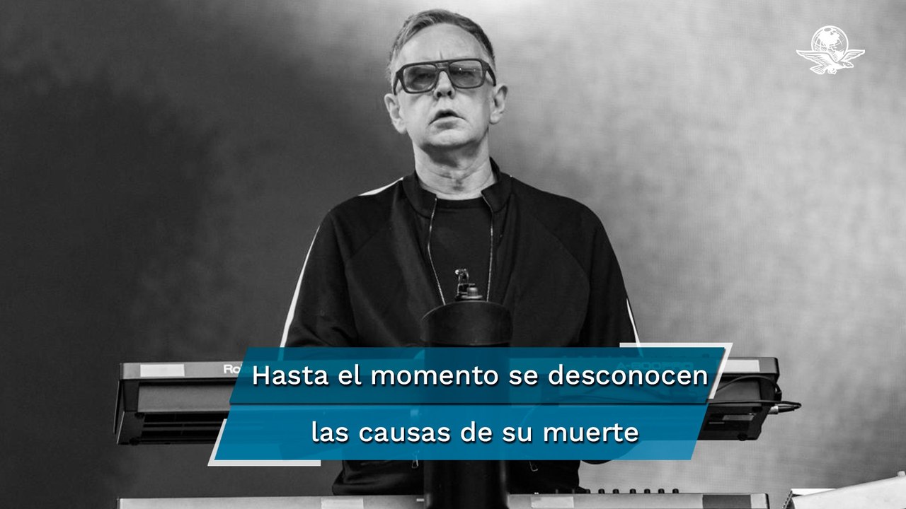 Muere tecladista de Depeche Mode, Andy Fletcher